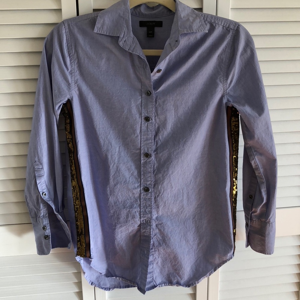 Tunic with sequins  side- stripe